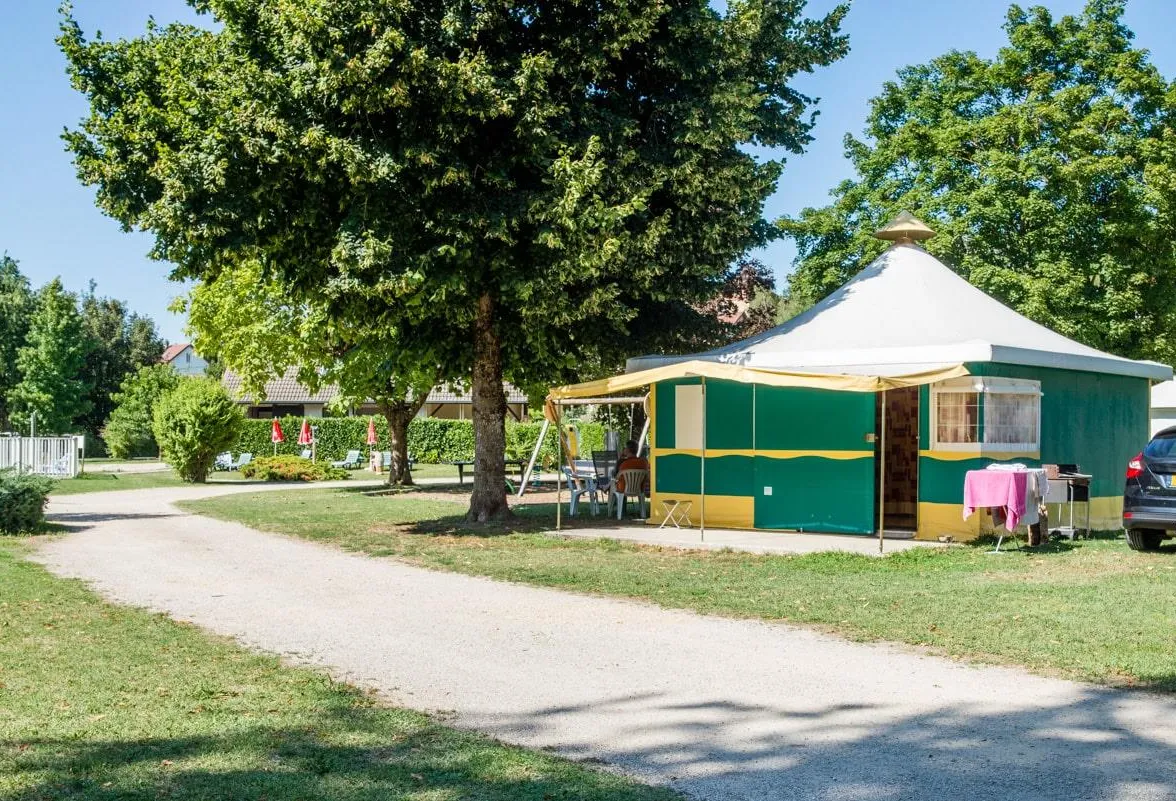 bungalow toile kiwi camping savoie