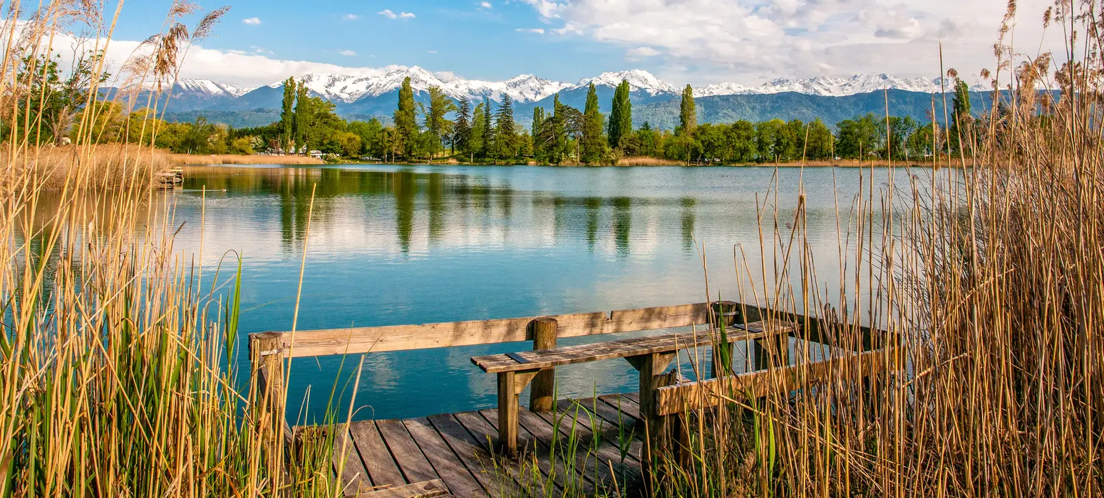 lac aiguebelette camping saint genix sur guiers