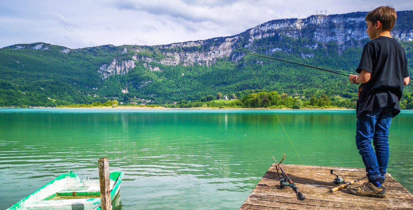 peche lac camping saint genix sur guiers