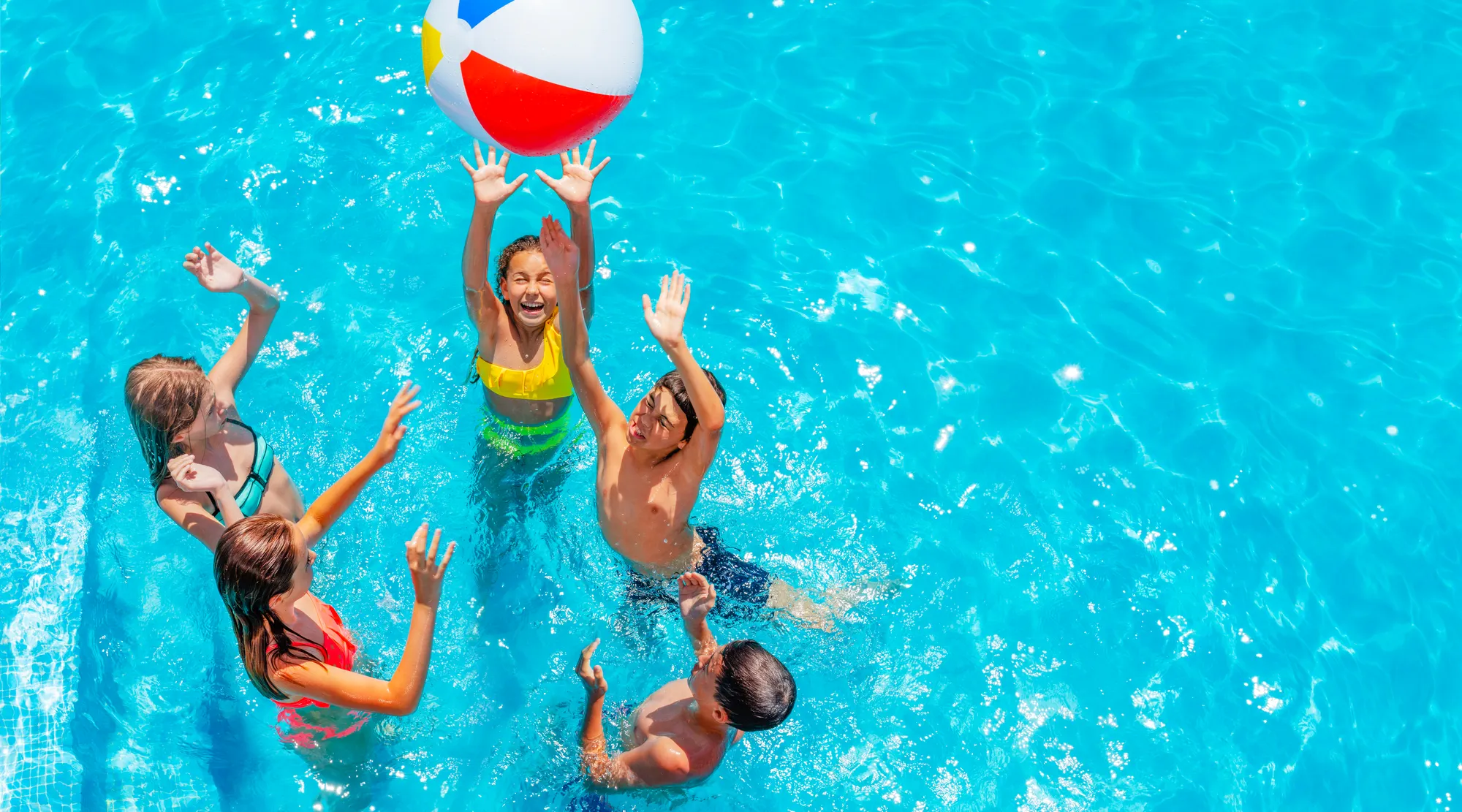 piscine chauffee pataugeoire camping savoie saint genix sur guiers